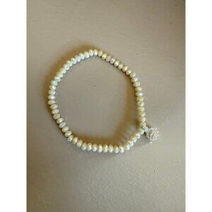 Liza’s | Cream Sparkle Beaded Bracelet